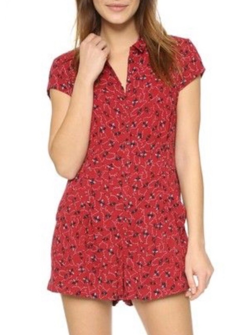 83. Free People Debbie Dot Romper